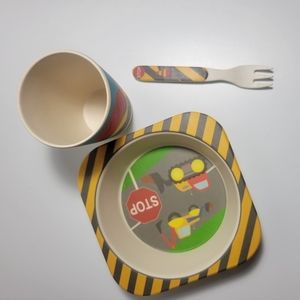 3 Piece Dinnerware Set‎